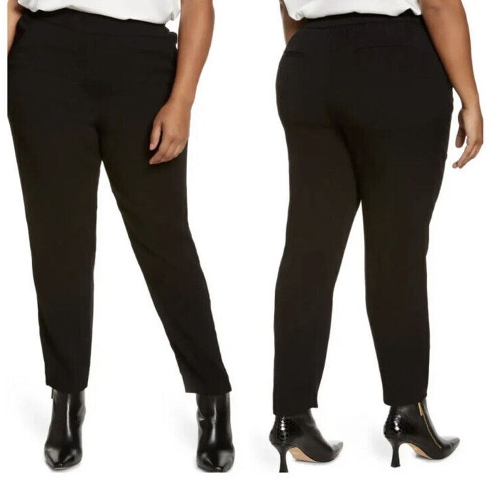 Halogen Trouser Black Pants Nordstrom, New, Plus Size 20